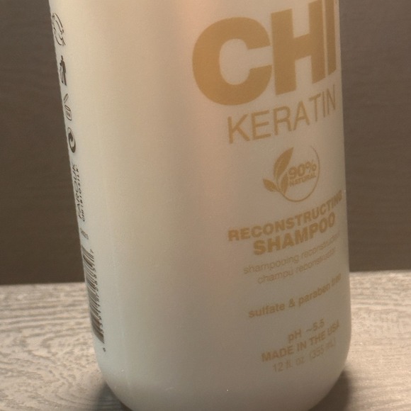 CHI Keratin Reconstructing Shampoo 12 oz pH 5.5 Sulfate & Paraben Free SHIPPING‎ - Picture 8 of 9